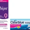 Femibion 0 Babyplanung 56 Tabletten + Clearblue Schwangerschaftstest mit Wochenbestimmung 2 Tests