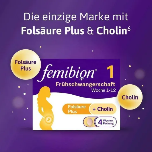 Femibion 1 Frühschwangerschaft 28 Tabletten