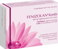 Fenizolan Kombi 600 mg Vaginalovulum 1 Stück + 2% Creme 15 G 1...