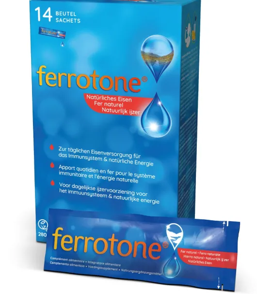 Ferrotone Natürliches Eisen 14 X 20 ml Beutel