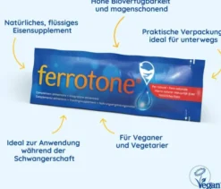 Ferrotone Natürliches Eisen 14 X 20 ml Beutel