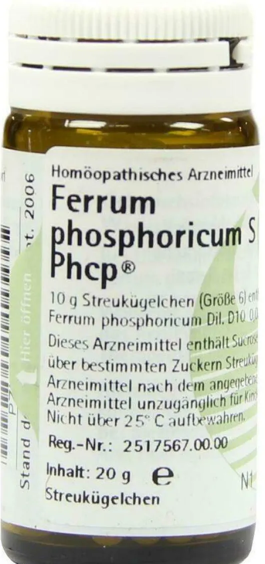 Ferrum Phos. S Phcp Globuli