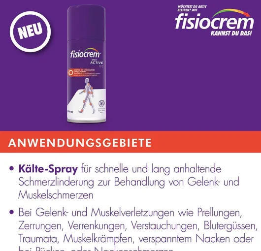 Fisiocrem Spray Active Ice 150 ml