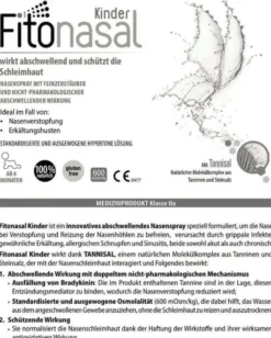 Fitonasal Kinder Nasenspray 125 ml