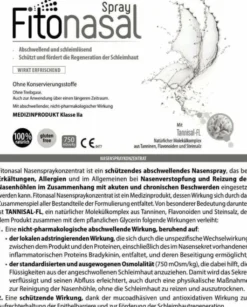 Fitonasal Nasenspraykonzentrat 30 ml