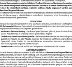 Fitonasal Nasenspraykonzentrat 30 ml
