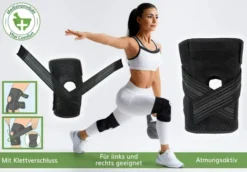Flexitek Aktiv Kniebandage mit Klettverschluss, Universalgröße