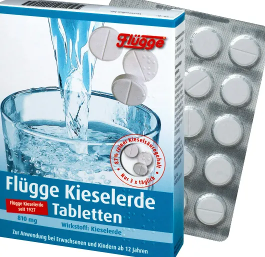 Flügge Kieselerde 60 Tabletten