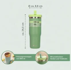 Flip-Becherglas Grün 800 ml