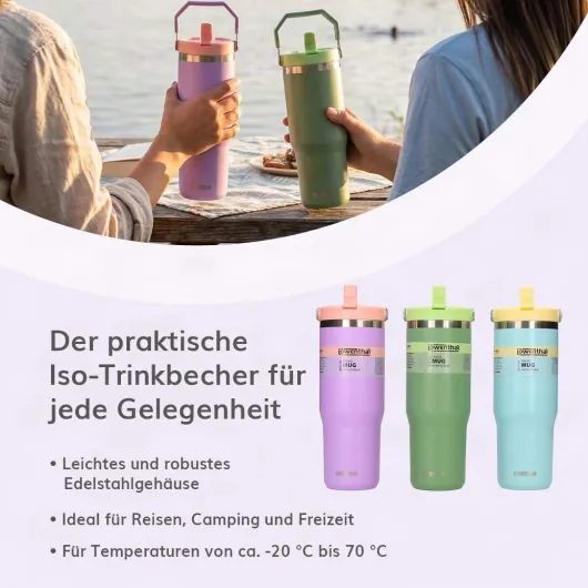Flip-Becherglas Lila 800 ml