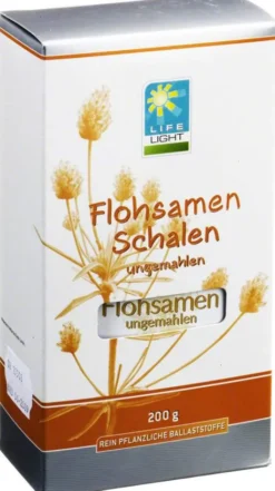 Flohsamen Schalen Ganz 200 G Pulver