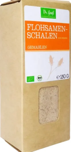 Flohsamenschalen Gemahlen Bio 150 G
