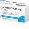 Fluoretten 0,25 mg 300 Tabletten