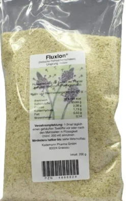 Fluxlon Beutel Indische Flohsamenschalen 200 G Beutel