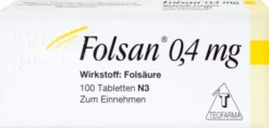 Folsan 0,4 mg 100 Tabletten