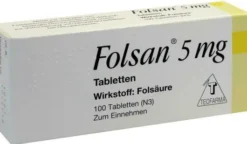 Folsan 5 mg 100 Tabletten