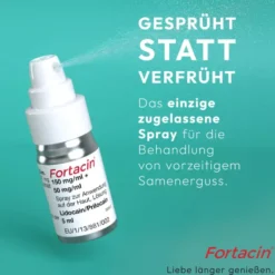 Fortacin 150 mg pro ml + 50 mg pro ml 5 ml Spray zur Anwendung auf der Haut 5 ml