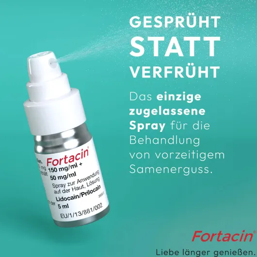 Fortacin 150 mg pro ml + 50 mg pro ml 5 ml Spray zur Anwendung auf der Haut 5 ml