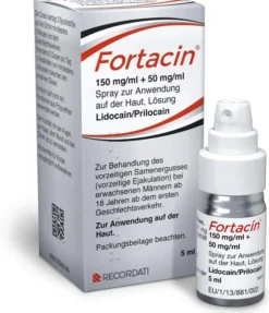 Fortacin 150 mg pro ml + 50 mg pro ml 5 ml Spray zur Anwendung auf der Haut 5 ml