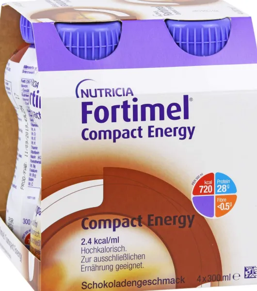 Fortimel Compact Energy Schokolade 4 X 300 ml