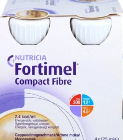 Fortimel Compact Fibre Cappuccino 8 X 4 X 125 ml