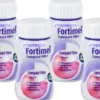 Fortimel Compact Fibre Erdbeere 8 X 4 X 125 ml Flüssigkeit