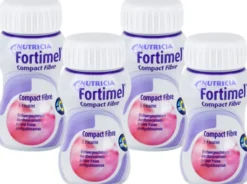 Fortimel Compact Fibre Erdbeere 8 X 4 X 125 ml Flüssigkeit