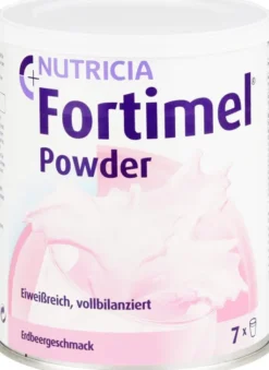 Fortimel 12 X 335 G Pulver Erdbeere