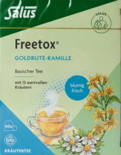 Freetox Tee Goldrute-Kamille Bio Salus Filterbeutel 40 Stück