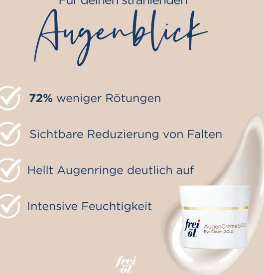 Frei Öl Hydrolipid AugenCreme GOLD 15 ml