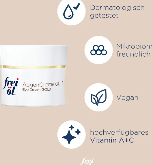 Frei Öl Hydrolipid AugenCreme GOLD 15 ml