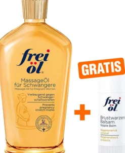 Frei Öl Massageöl für Schwangere 200 ml + gratis Frei Öl Brustwarzen Balsam 7,5 ml