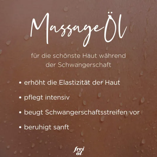 Frei Öl Massageöl für Schwangere 200 ml