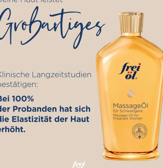 Frei Öl Massageöl für Schwangere 200 ml
