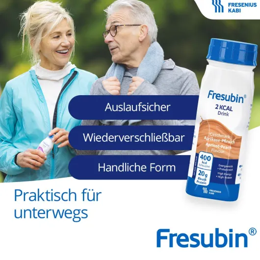 Fresubin 2 Kcal Drink Vanille Trinkflasche 4 x 200 ml Lösung