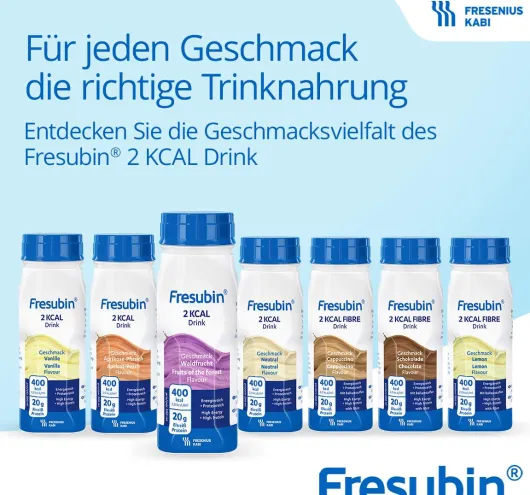 Fresubin 2 Kcal Drink Vanille Trinkflasche 4 x 200 ml Lösung