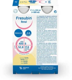 Fresubin Renal Vanille 4 X 200 ml