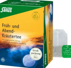 Früh- und Abend - Kräutertee Bio Salus 40 Filterbeutel