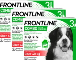 Frontline Combo Spot on Hund XL 40-60 kg 3 x 3 Pipetten