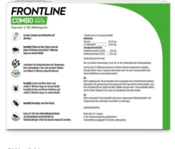 Frontline Combo Spot on Katze 3 Pipetten