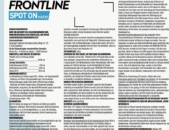 Frontline Spot on Katze 6 Pipetten
