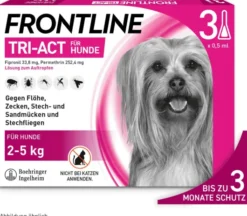 Frontline TRI-ACT Hund 2-5 kg 3 Pipetten