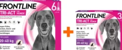 Frontline TRI-ACT Hund 20-40 kg 6 + 3 Pipetten
