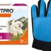 Frontpro 11 mg für Hunde 2 - 4 kg 3 Kautabletten + gratis Fellhandschuh