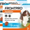 Frontpro 68 mg für Hunde 10-25 kg 2 x 3 Kautabletten