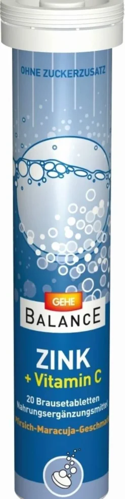 Gehe Balance Zink + Vitamin C 20brausetabletten