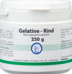 Gelatine Rind Dose 250 G Pulver