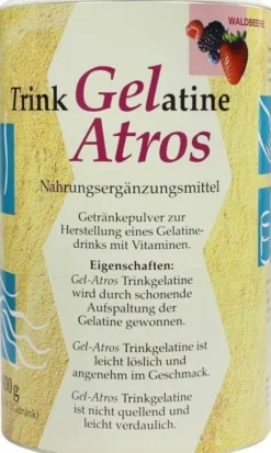 Gel-Atros Trinkgelatine Waldbeere 400 G Pulver