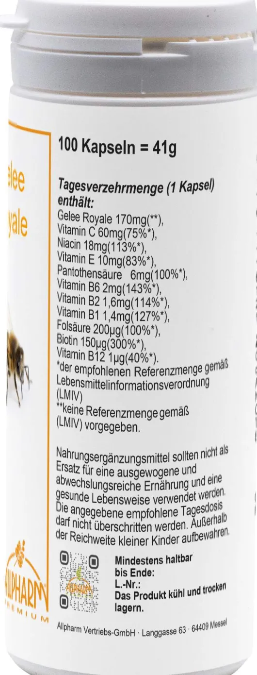Gelee Royale 100 Kapseln