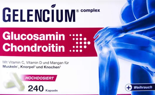 Gelencium Glucosamin Chondroitin Hochdosiert Vitamin C 240 Kapseln